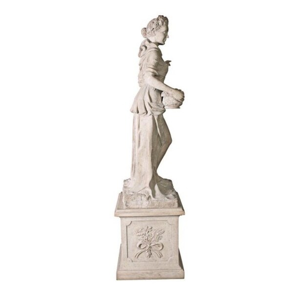 Four Seasons Spring Statue With Plinth